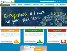 Tablet Screenshot of europagas.com